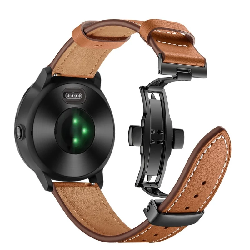 Garmin Vivoactive 3 / Garmin Vivomove HR Echtes Leder armband