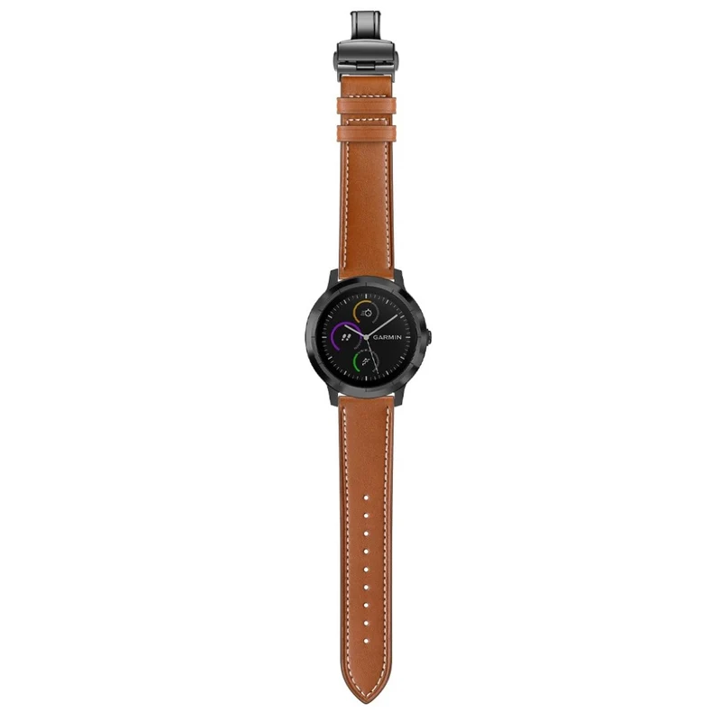 Garmin Vivoactive 3 / Garmin Vivomove HR Echtes Leder armband