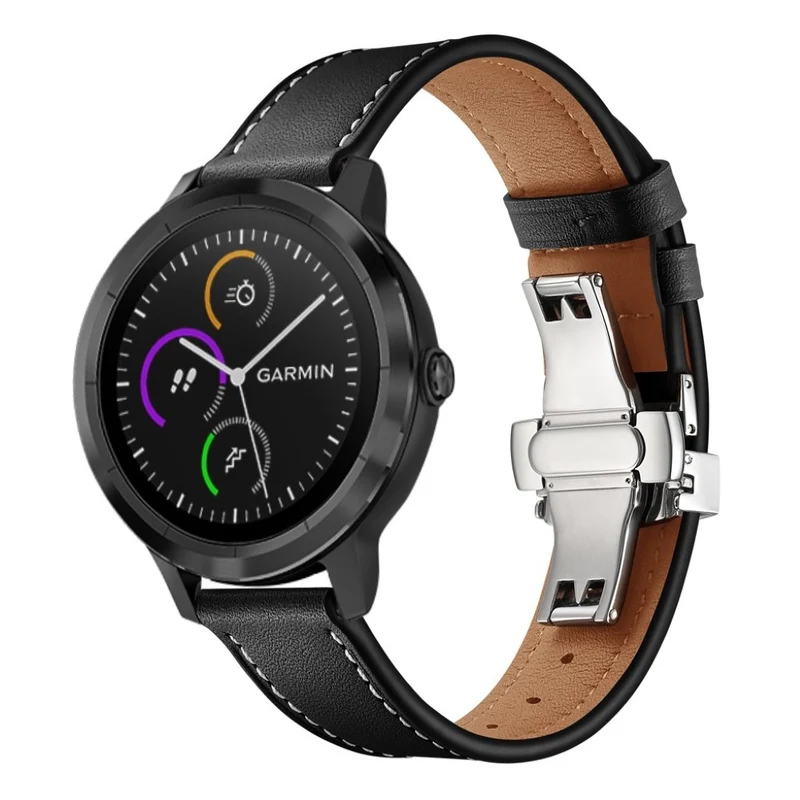 Garmin Vivoactive 3 / Garmin Vivomove HR Echtes Leder armband