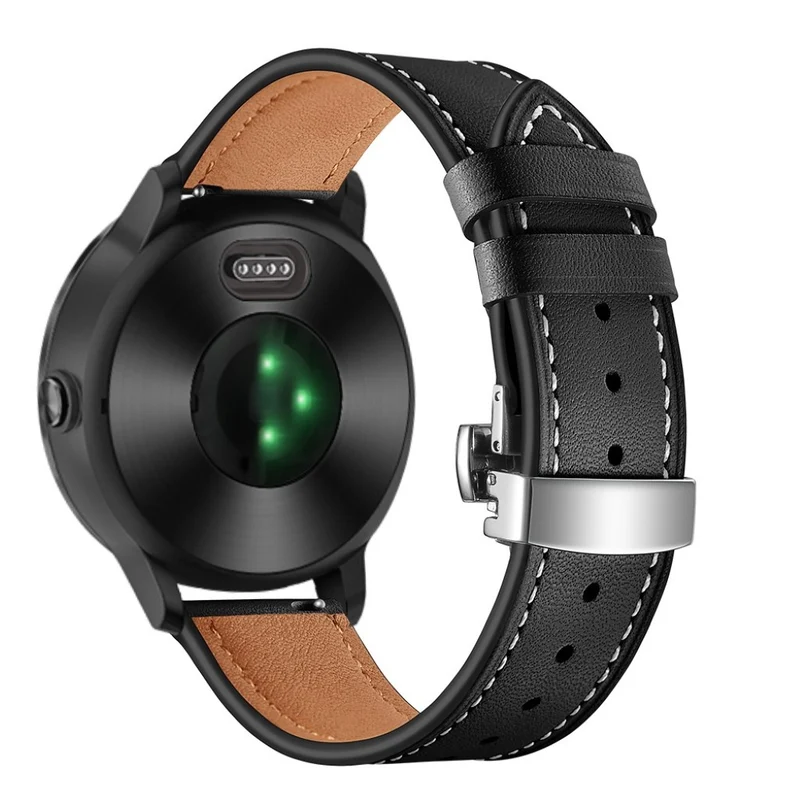 Garmin Vivoactive 3 / Garmin Vivomove HR Echtes Leder armband