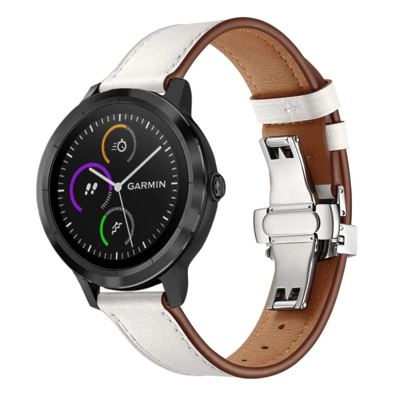 Garmin Vivoactive 3 / Garmin Vivomove HR Echtes Leder armband