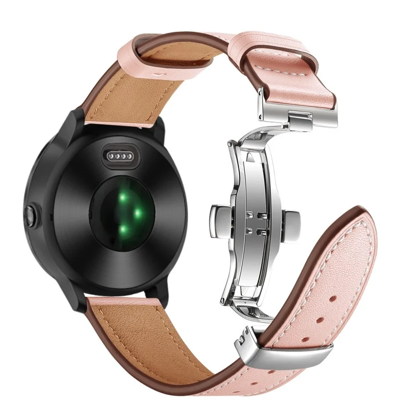 Garmin Vivoactive 3 / Garmin Vivomove HR Echtes Leder armband