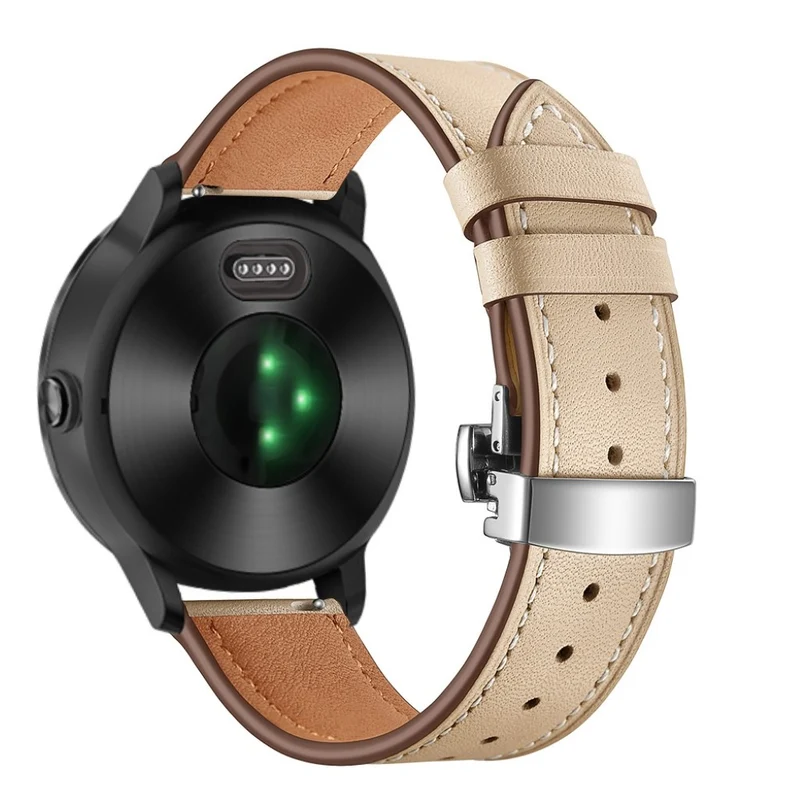Garmin Vivoactive 3 / Garmin Vivomove HR Echtes Leder armband
