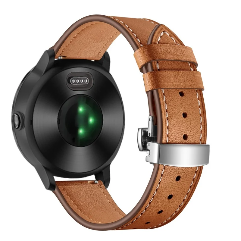 Garmin Vivoactive 3 / Garmin Vivomove HR Echtes Leder armband
