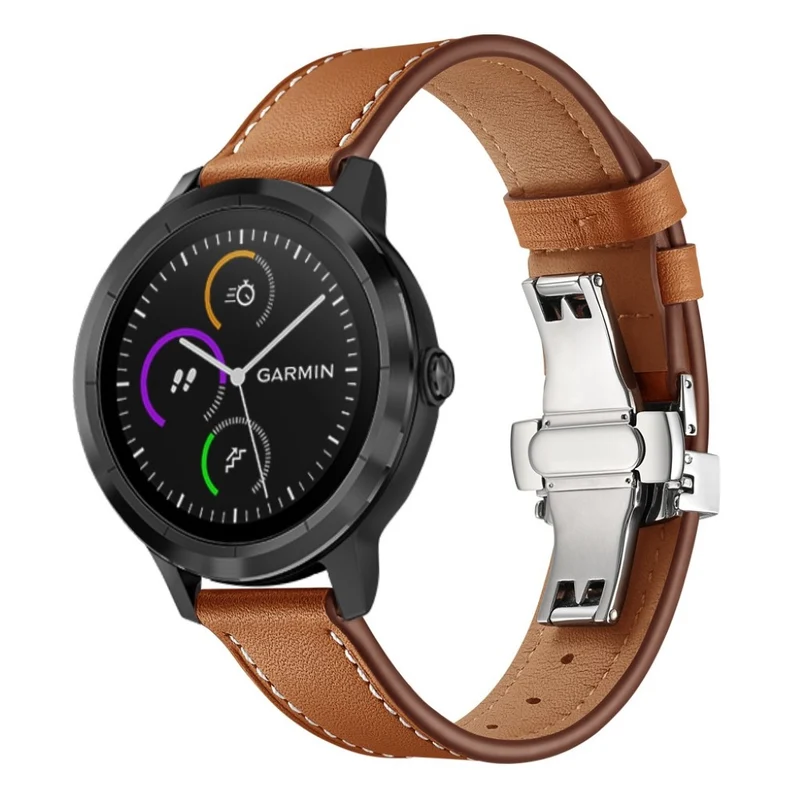 Garmin Vivoactive 3 / Garmin Vivomove HR Echtes Leder armband