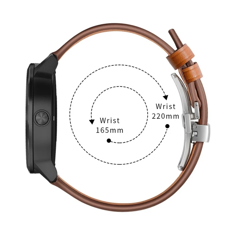 Garmin Vivoactive 3 / Garmin Vivomove HR Echtes Leder armband