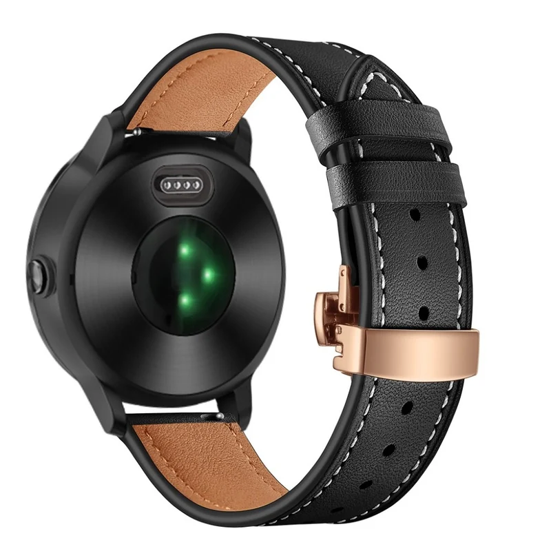 Garmin Vivoactive 3 / Garmin Vivomove HR Echtes Leder armband