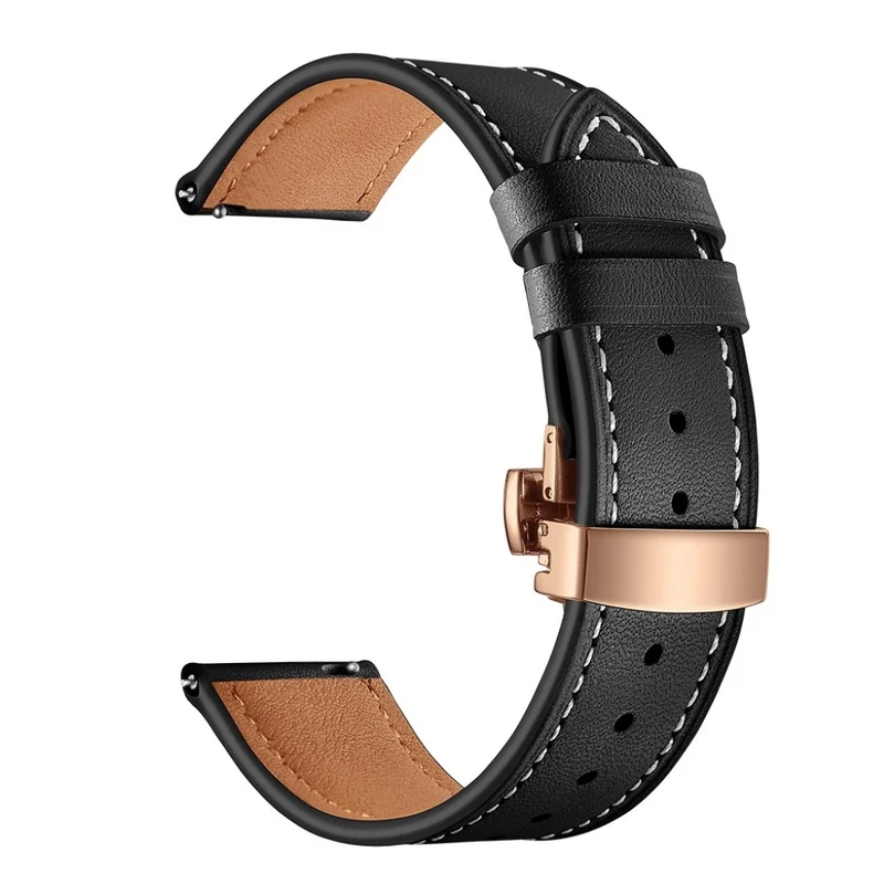 Garmin Vivoactive 3 / Garmin Vivomove HR Echtes Leder armband