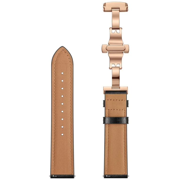 Garmin Vivoactive 3 / Garmin Vivomove HR Echtes Leder armband