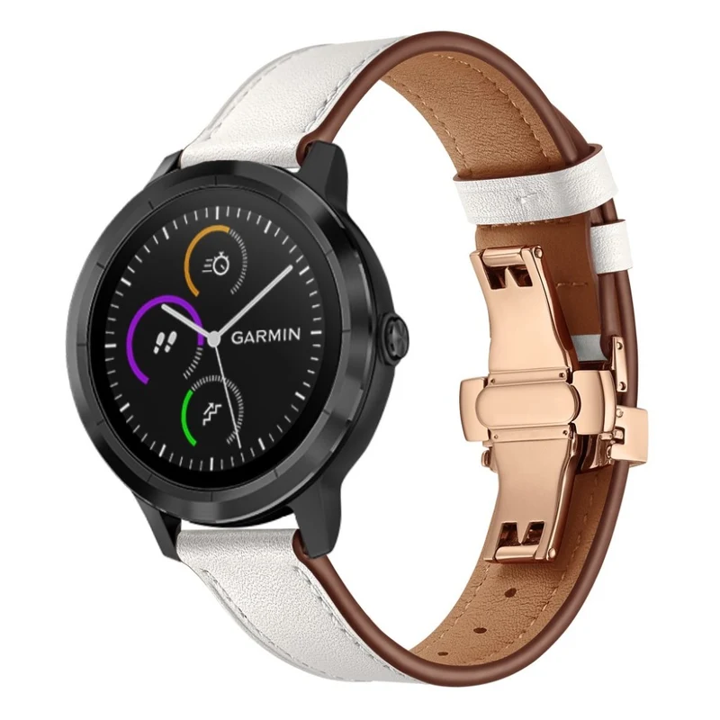 Garmin Vivoactive 3 / Garmin Vivomove HR Echtes Leder armband