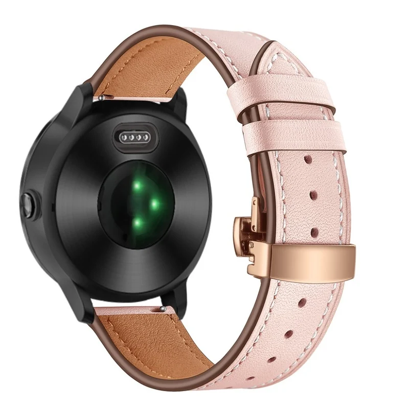 Garmin Vivoactive 3 / Garmin Vivomove HR Echtes Leder armband