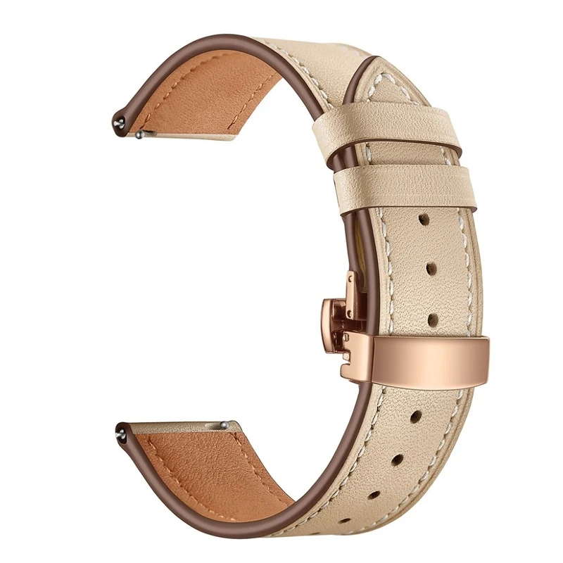 Garmin Vivoactive 3 / Garmin Vivomove HR Echtes Leder armband