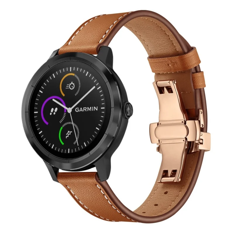 Garmin Vivoactive 3 / Garmin Vivomove HR Echtes Leder armband
