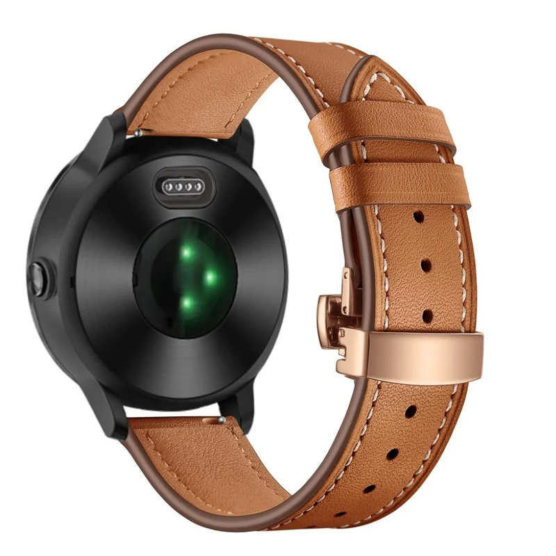 Garmin Vivoactive 3 / Garmin Vivomove HR Echtes Leder armband