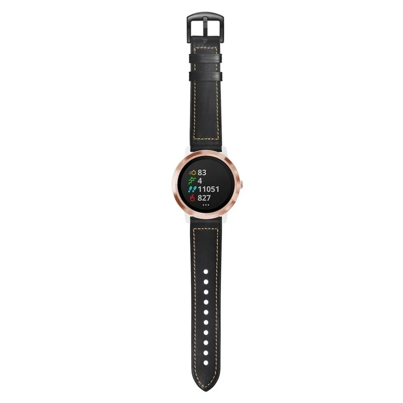 Garmin Vivoactive 3 / Garmin Vivomove HR Echtes Leder armband