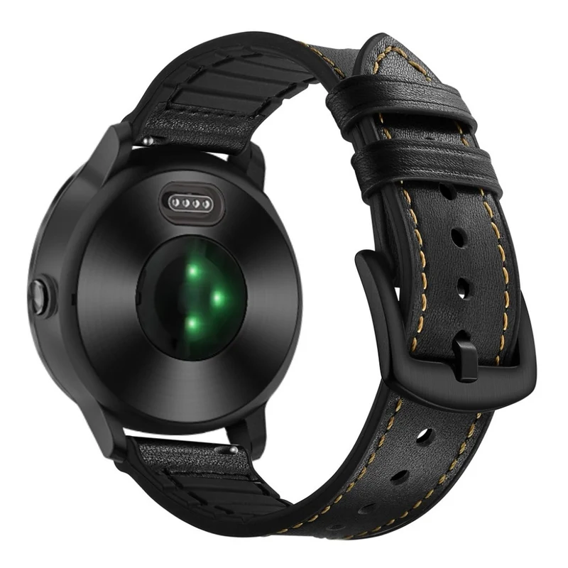 Garmin Vivoactive 3 / Garmin Vivomove HR Echtes Leder armband