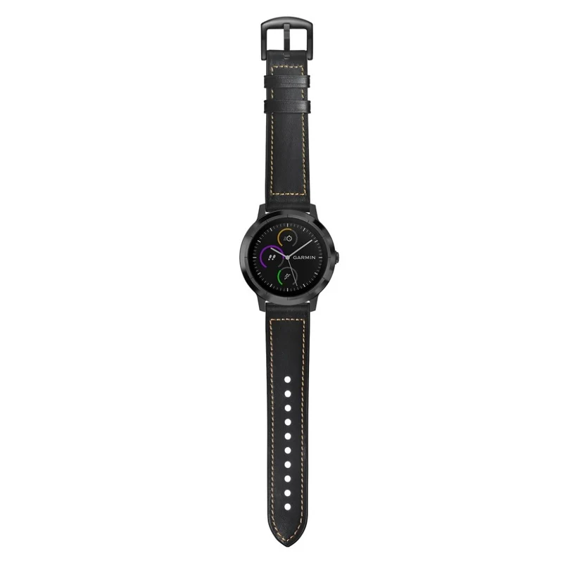 Garmin Vivoactive 3 / Garmin Vivomove HR Echtes Leder armband