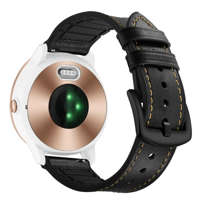 Garmin Vivoactive 3 / Garmin Vivomove HR Echtes Leder armband