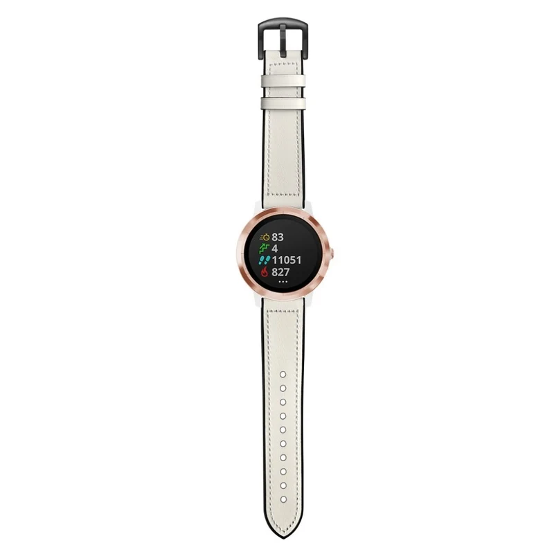 Garmin Vivoactive 3 / Garmin Vivomove HR Echtes Leder armband