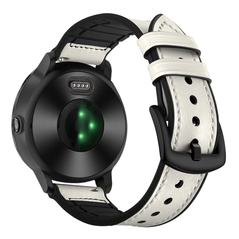 Garmin Vivoactive 3 / Garmin Vivomove HR Echtes Leder armband