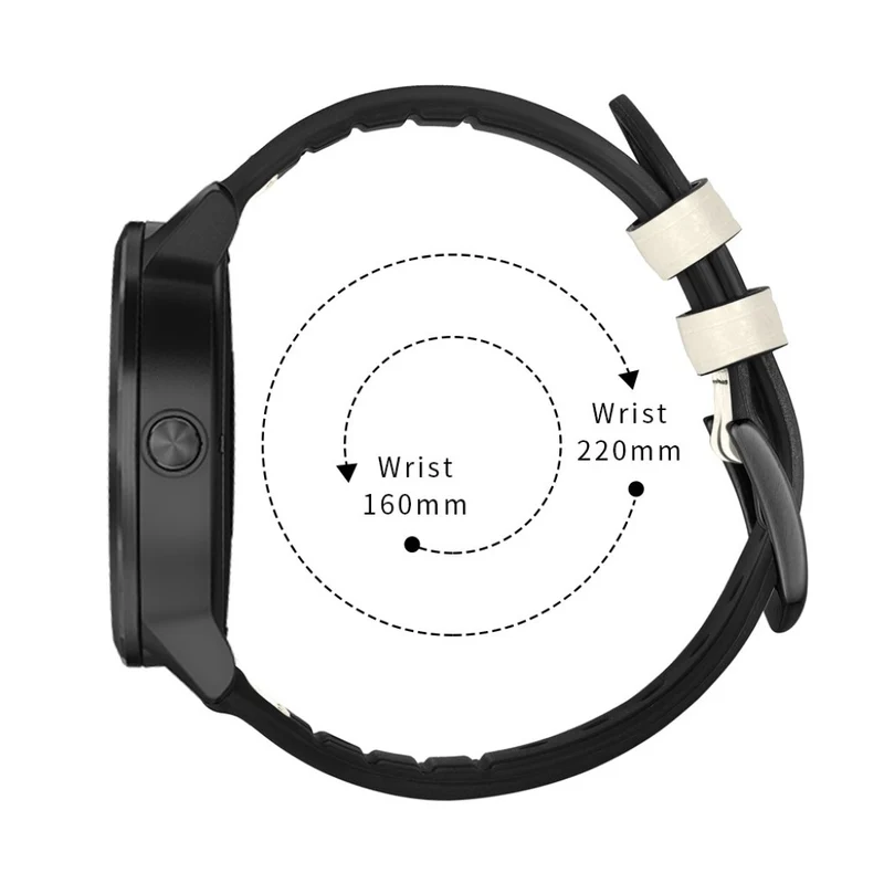 Garmin Vivoactive 3 / Garmin Vivomove HR Echtes Leder armband