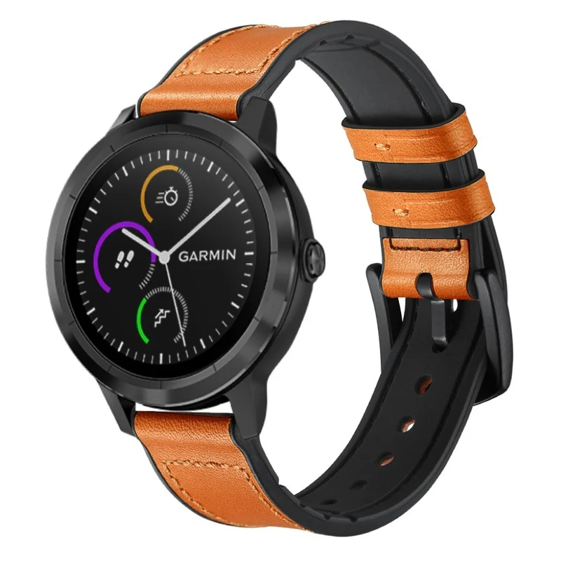 Garmin Vivoactive 3 / Garmin Vivomove HR Echtes Leder armband