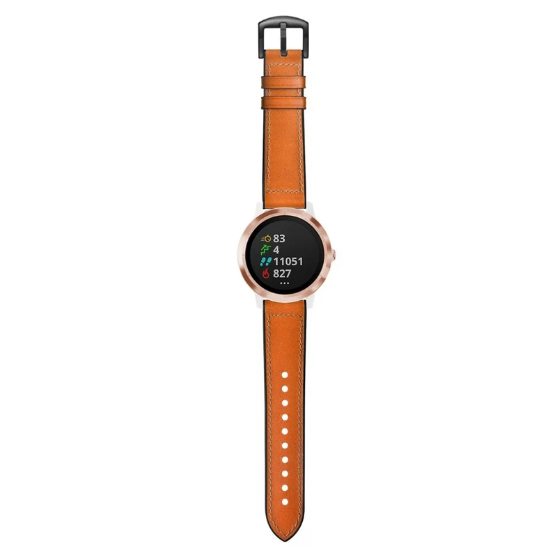 Garmin Vivoactive 3 / Garmin Vivomove HR Echtes Leder armband