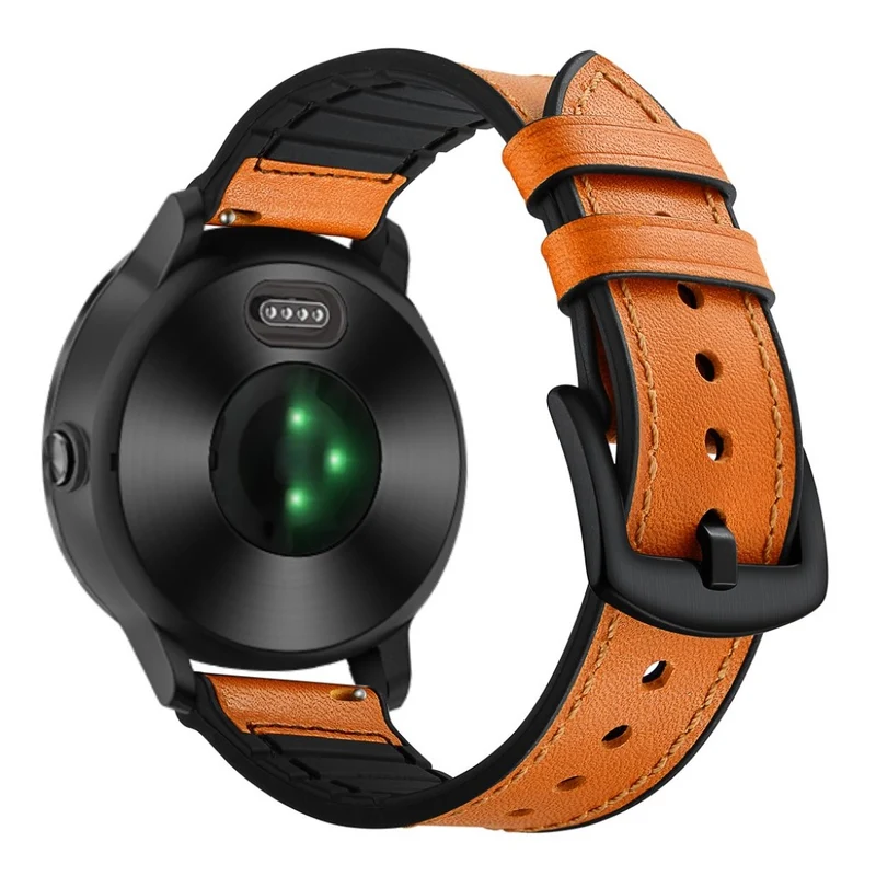 Garmin Vivoactive 3 / Garmin Vivomove HR Echtes Leder armband