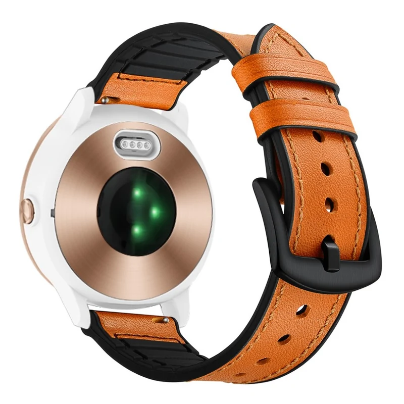Garmin Vivoactive 3 / Garmin Vivomove HR Echtes Leder armband