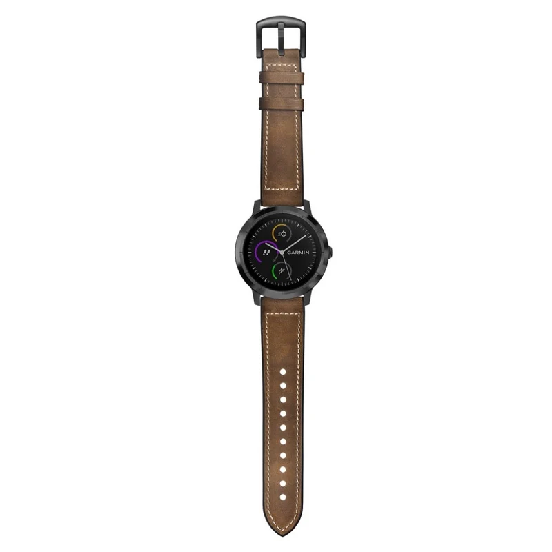 Garmin Vivoactive 3 / Garmin Vivomove HR Echtes Leder armband