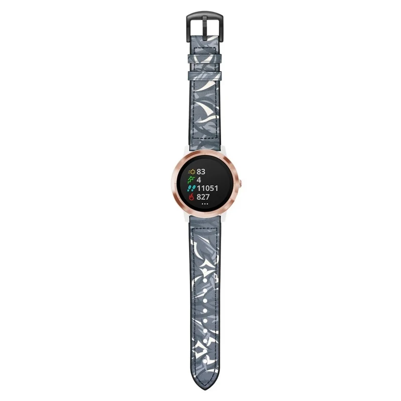 Garmin Vivoactive 3 / Garmin Vivomove HR Echtes Leder armband