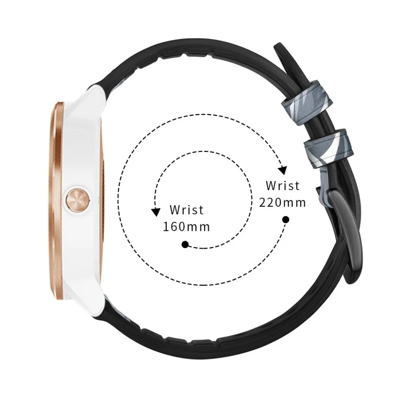 Garmin Vivoactive 3 / Garmin Vivomove HR Echtes Leder armband