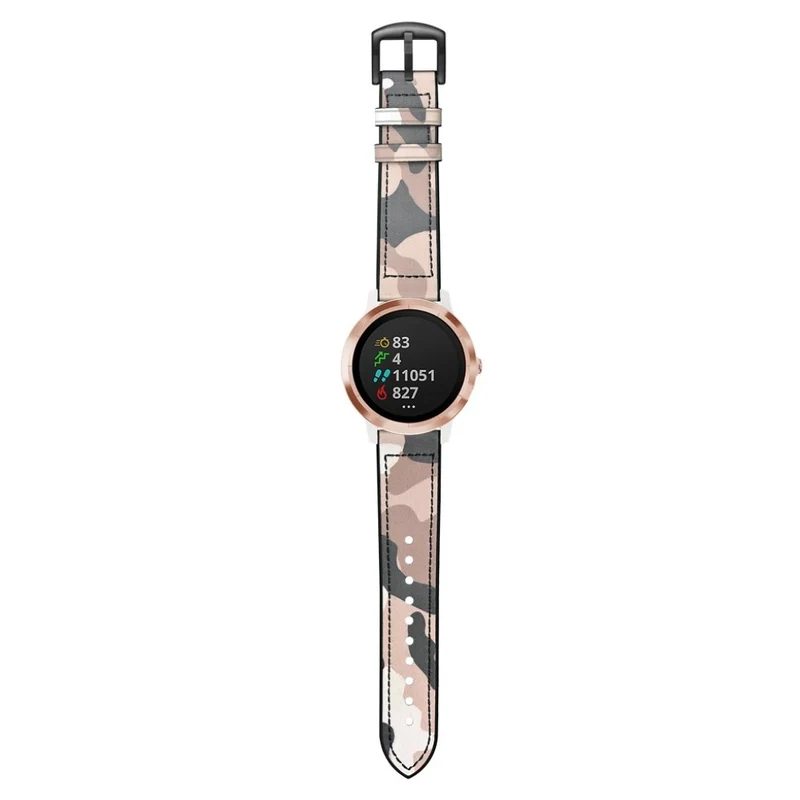 Garmin Vivoactive 3 / Garmin Vivomove HR Echtes Leder armband