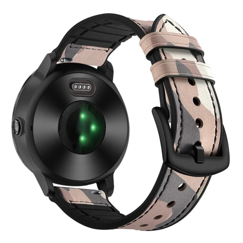 Garmin Vivoactive 3 / Garmin Vivomove HR Echtes Leder armband