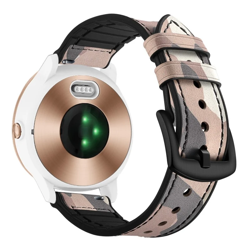 Garmin Vivoactive 3 / Garmin Vivomove HR Echtes Leder armband