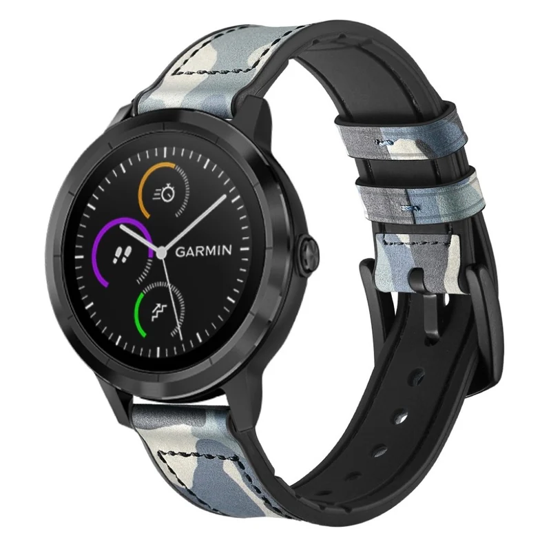 Garmin Vivoactive 3 / Garmin Vivomove HR Echtes Leder armband