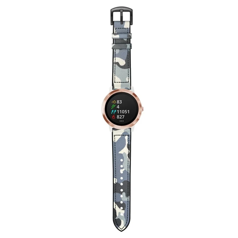 Garmin Vivoactive 3 / Garmin Vivomove HR Echtes Leder armband