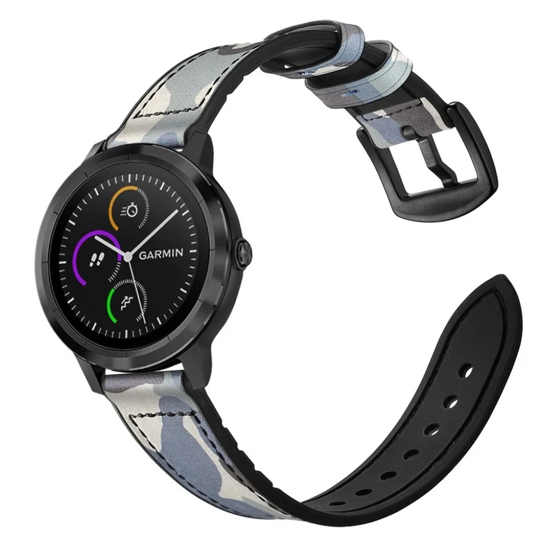 Garmin Vivoactive 3 / Garmin Vivomove HR Echtes Leder armband