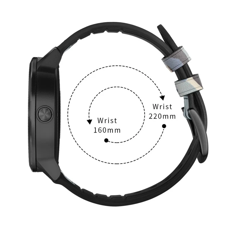 Garmin Vivoactive 3 / Garmin Vivomove HR Echtes Leder armband