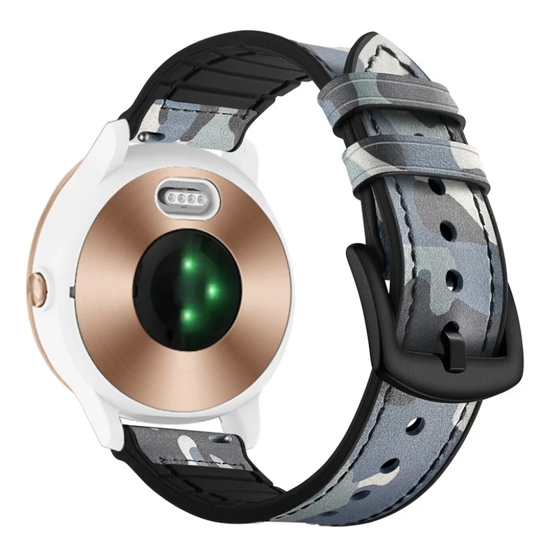 Garmin Vivoactive 3 / Garmin Vivomove HR Echtes Leder armband
