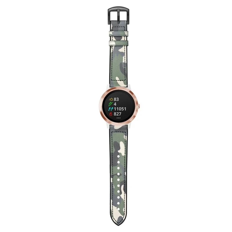 Garmin Vivoactive 3 / Garmin Vivomove HR Echtes Leder armband