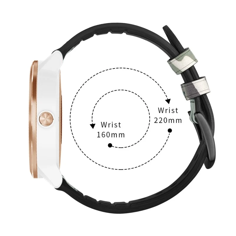 Garmin Vivoactive 3 / Garmin Vivomove HR Echtes Leder armband
