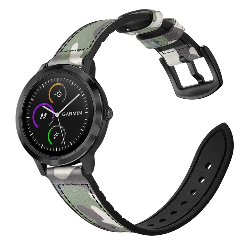 Garmin Vivoactive 3 / Garmin Vivomove HR Echtes Leder armband