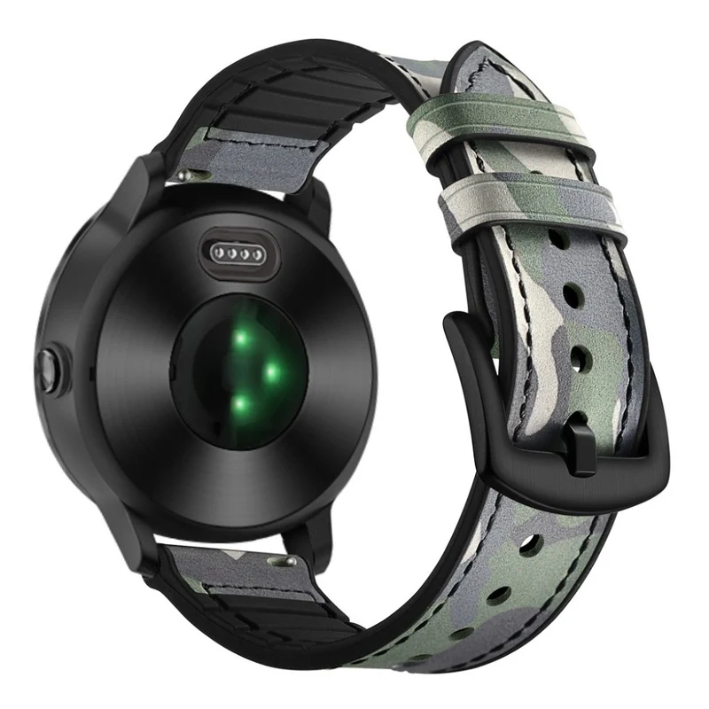 Garmin Vivoactive 3 / Garmin Vivomove HR Echtes Leder armband