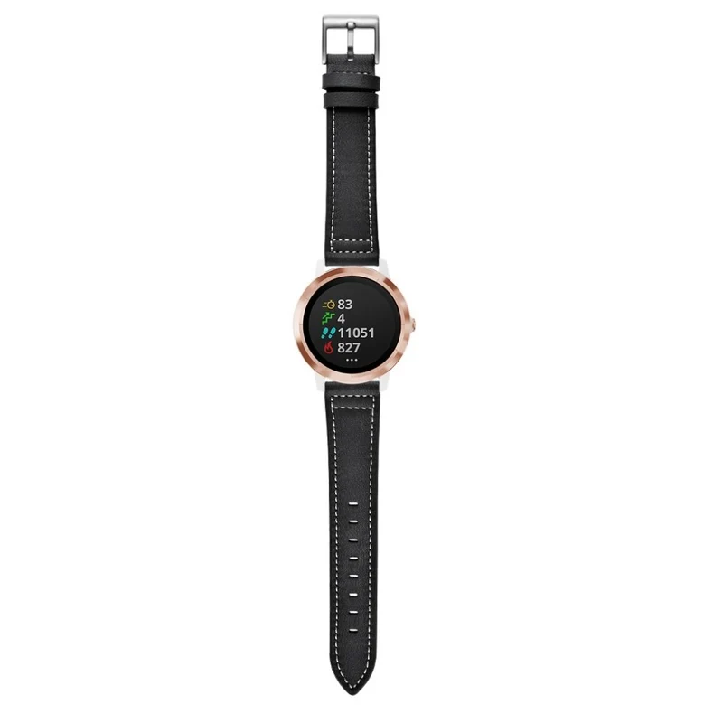 Garmin Vivoactive 3 / Garmin Vivomove HR Echtes Leder armband