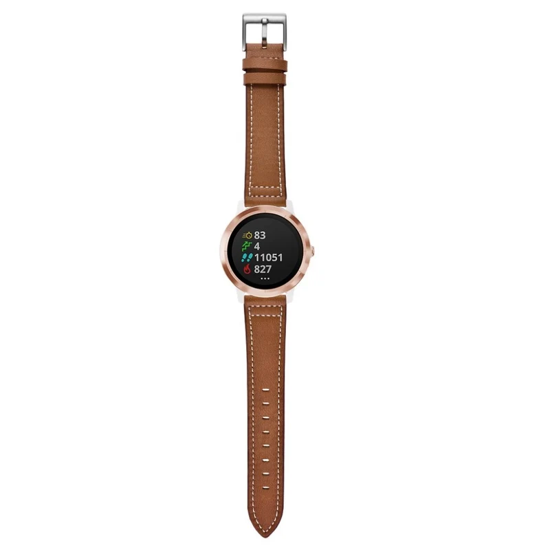 Garmin Vivoactive 3 / Garmin Vivomove HR Echtes Leder armband
