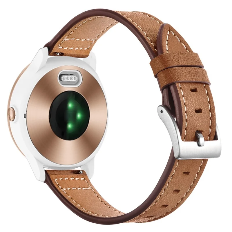 Garmin Vivoactive 3 / Garmin Vivomove HR Echtes Leder armband