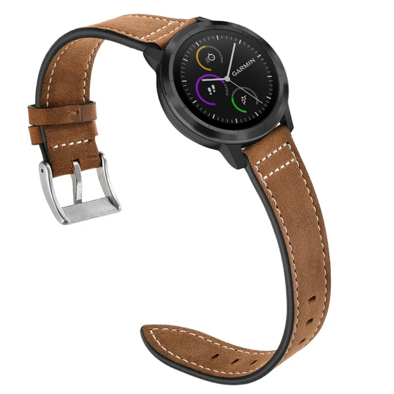 Garmin Vivoactive 3 / Garmin Vivomove HR Echtes Leder armband