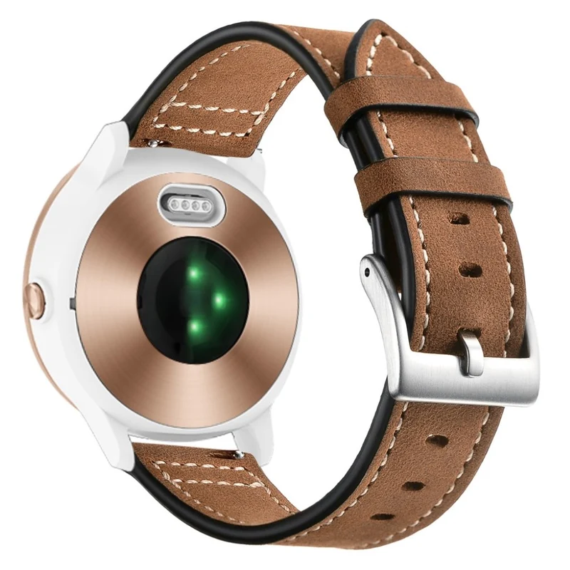 Garmin Vivoactive 3 / Garmin Vivomove HR Echtes Leder armband
