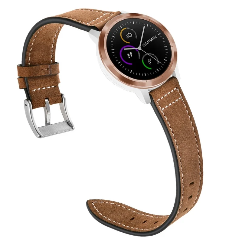 Garmin Vivoactive 3 / Garmin Vivomove HR Echtes Leder armband